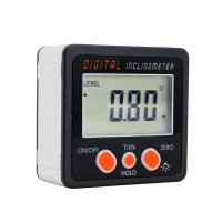 Portable Mini digital protractor inclinometer with Magnet digital level box, Magnetic Angle Level box Angle finder gauge