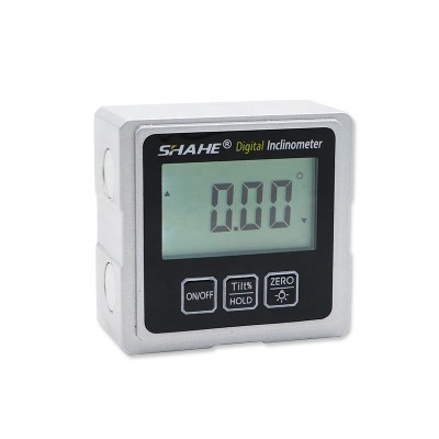 Portable Mini digital protractor inclinometer with three sides magnet and backlight digital level box Magnetic Angle Level box