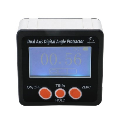 Dual axis Digital Protractor Inclinometer with magnet Digital angle level Box with Magnet digital angle gauge