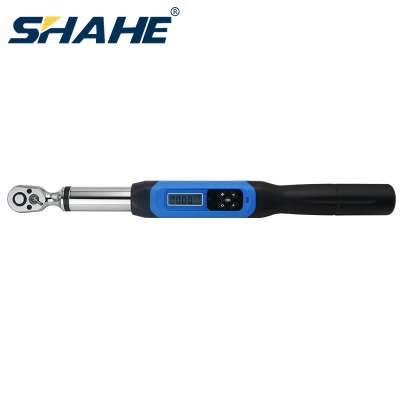 shahe adjustable torque wrench 60 N.m digital torque wrench 3/8 Bidirectional ratchet head high accuracy 2%